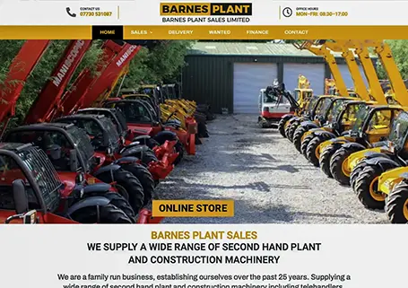 Barnes Plant Website